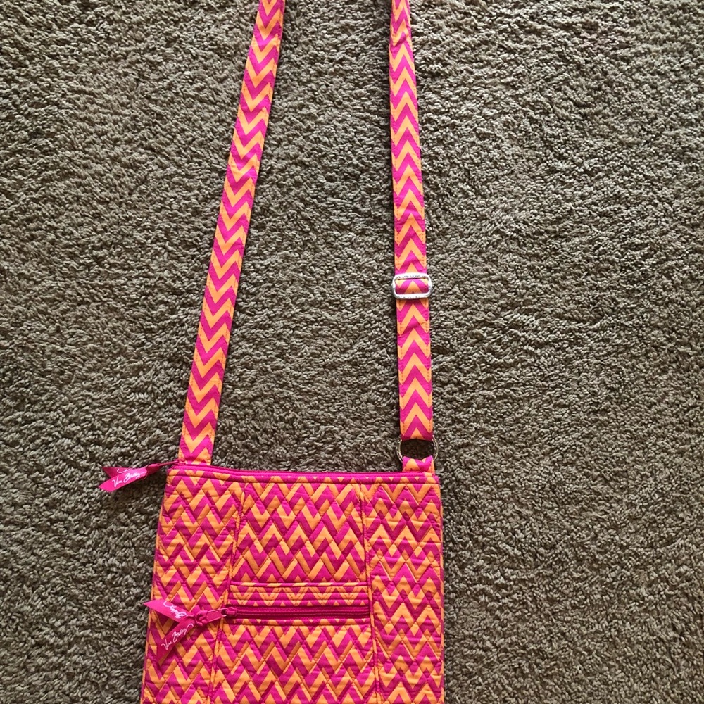 Vera Bradley Adjustable Hipster Crossbody Chevron